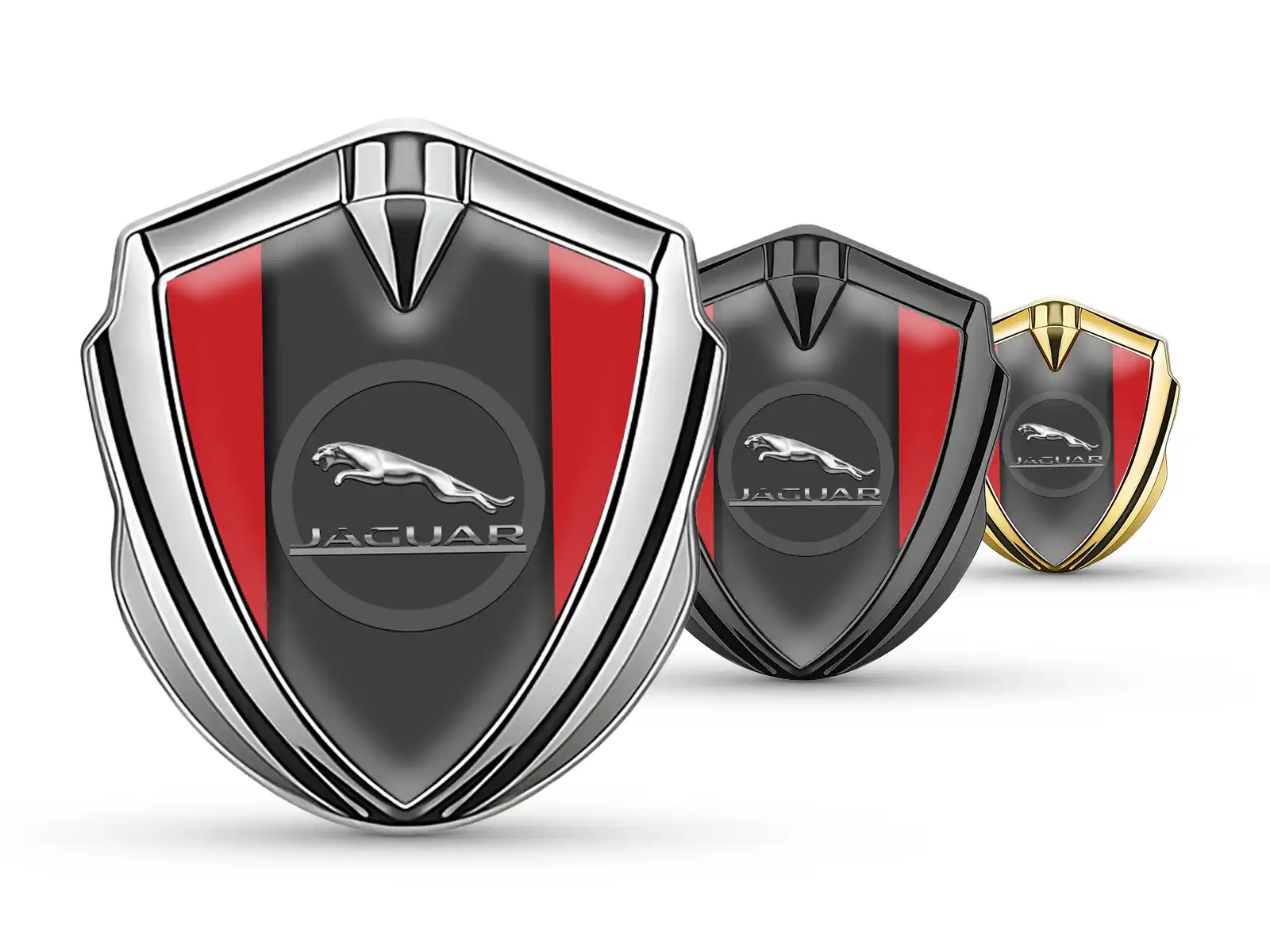Jaguar Silicone Emblem Badge Durable Premium Feel